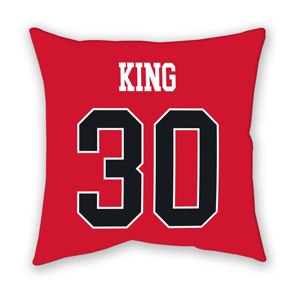 Rutgers - NCAA Football : Elijah King - Pillow-1