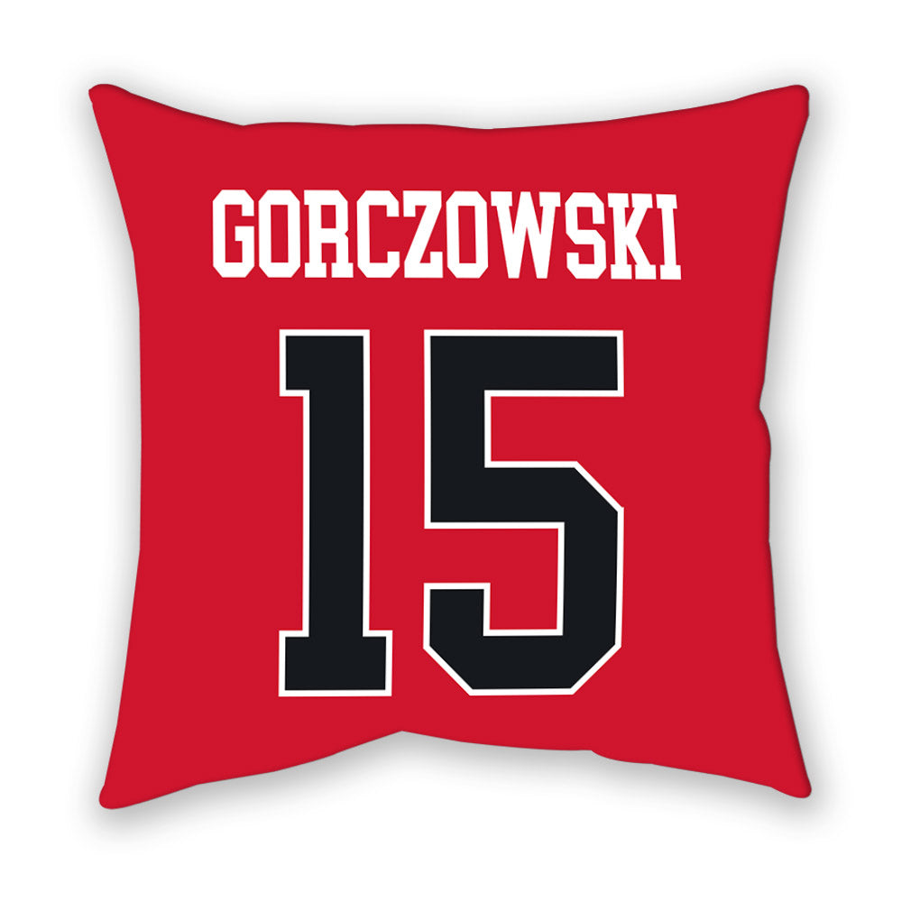Rutgers - NCAA Men's Soccer : Simon Gorczowski - Pillow-1
