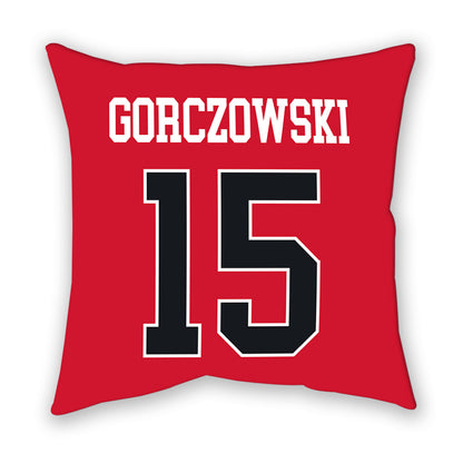 Rutgers - NCAA Men's Soccer : Simon Gorczowski - Pillow-1