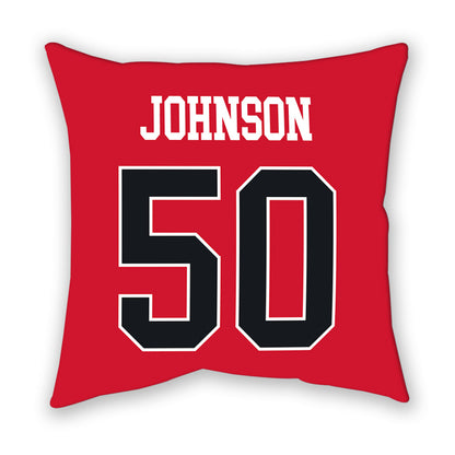 Rutgers - NCAA Softball : Dezaria Johnson - Pillow-1
