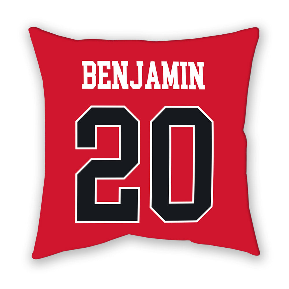 Rutgers - NCAA Football : Ja'shon Benjamin - Pillow-1