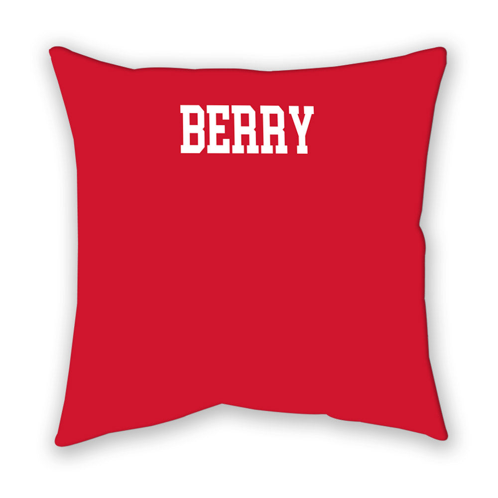 Rutgers - NCAA Women's Track & Field : Jenai Berry - Pillow-1