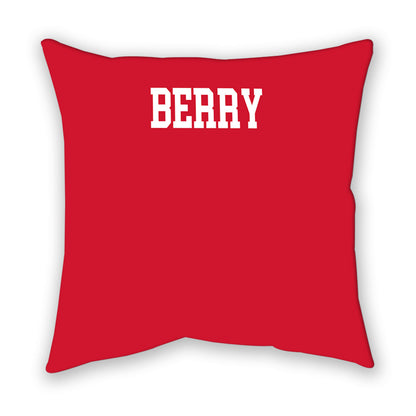 Rutgers - NCAA Women's Track & Field : Jenai Berry - Pillow-1