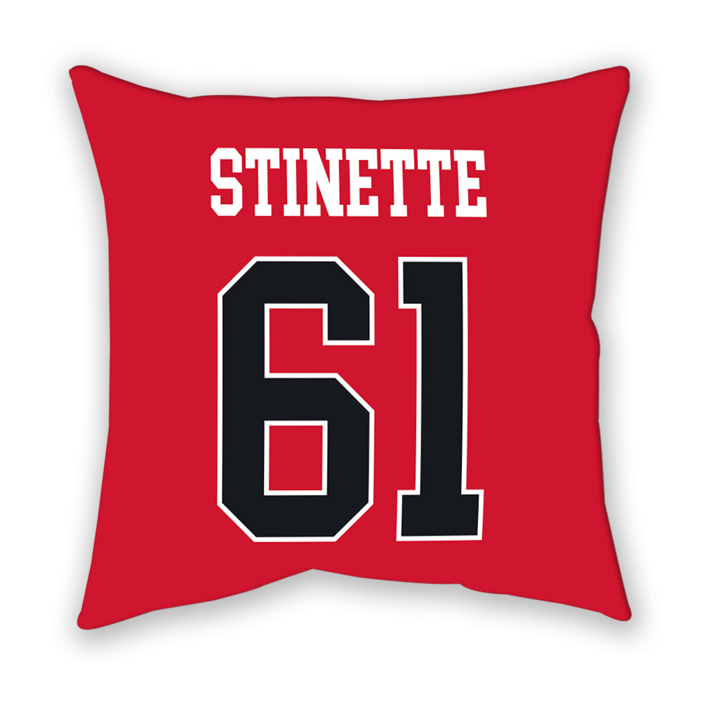 Rutgers - NCAA Football : Emir Stinette - Pillow-1