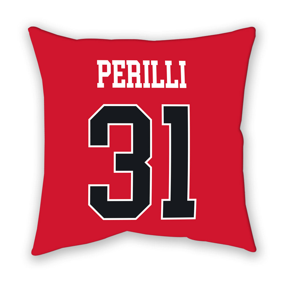 Rutgers - NCAA Baseball : Quinten Perilli - Pillow-1