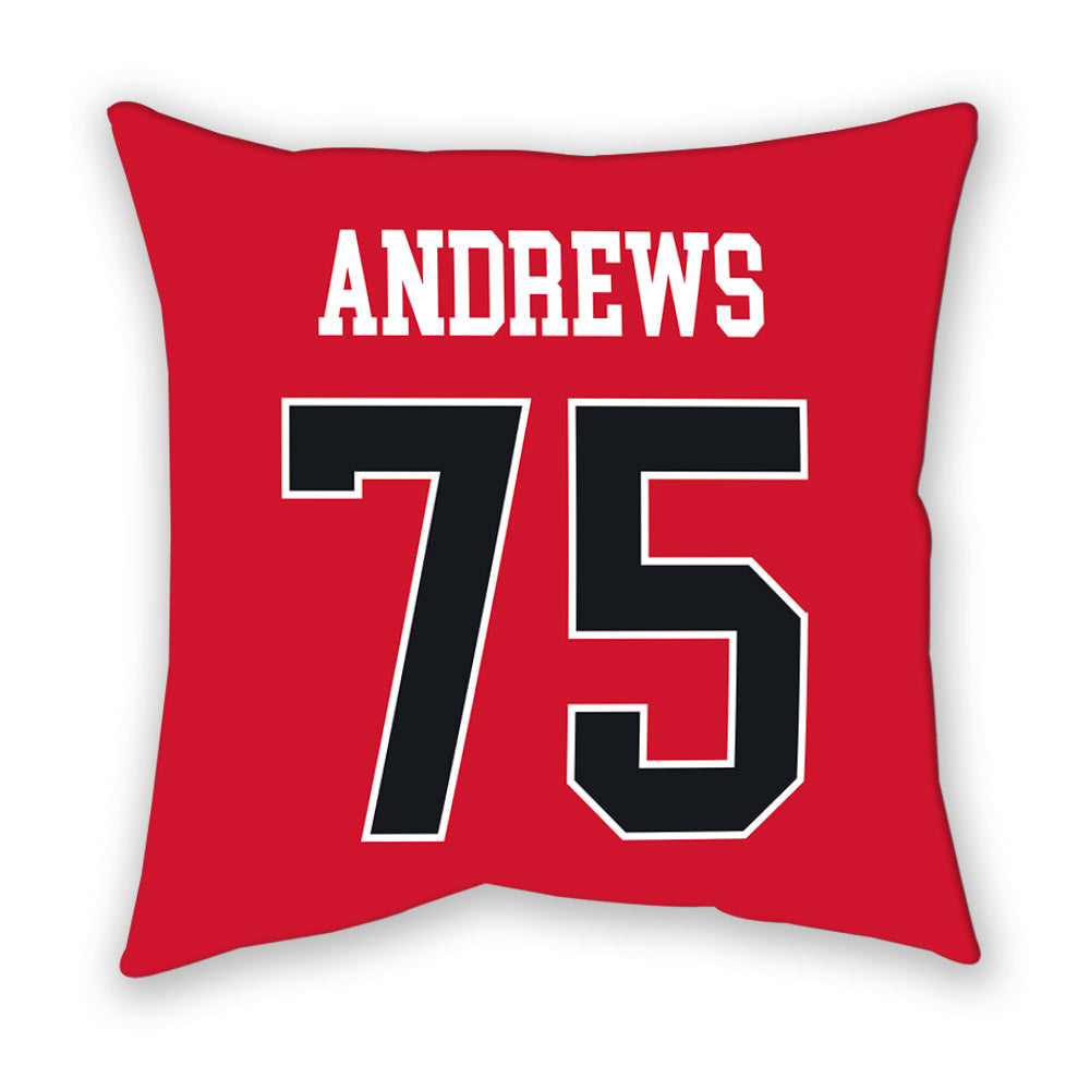Rutgers - NCAA Football : Raynor Andrews - Pillow-1
