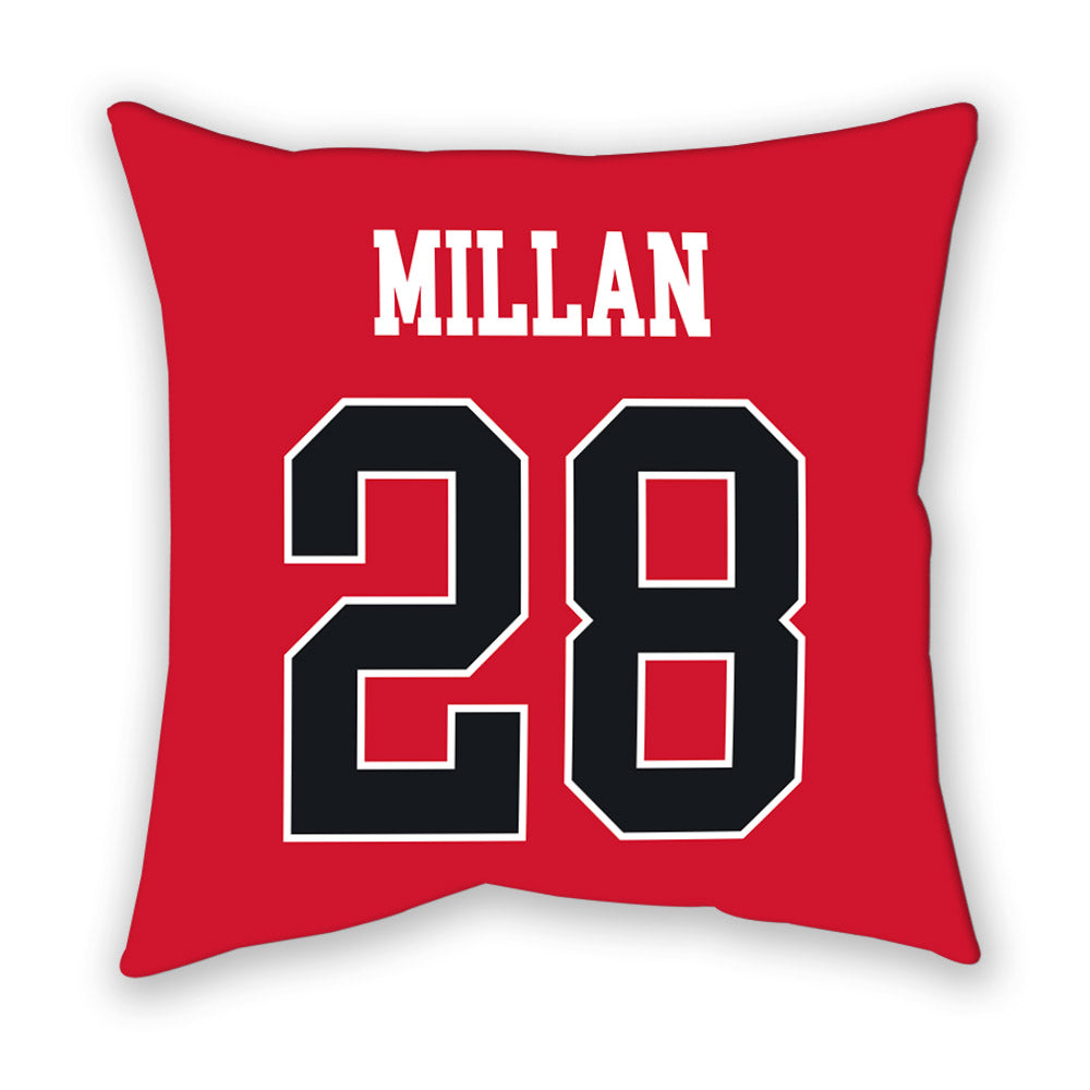 Rutgers - NCAA Softball : Rachel Millan - Pillow-1