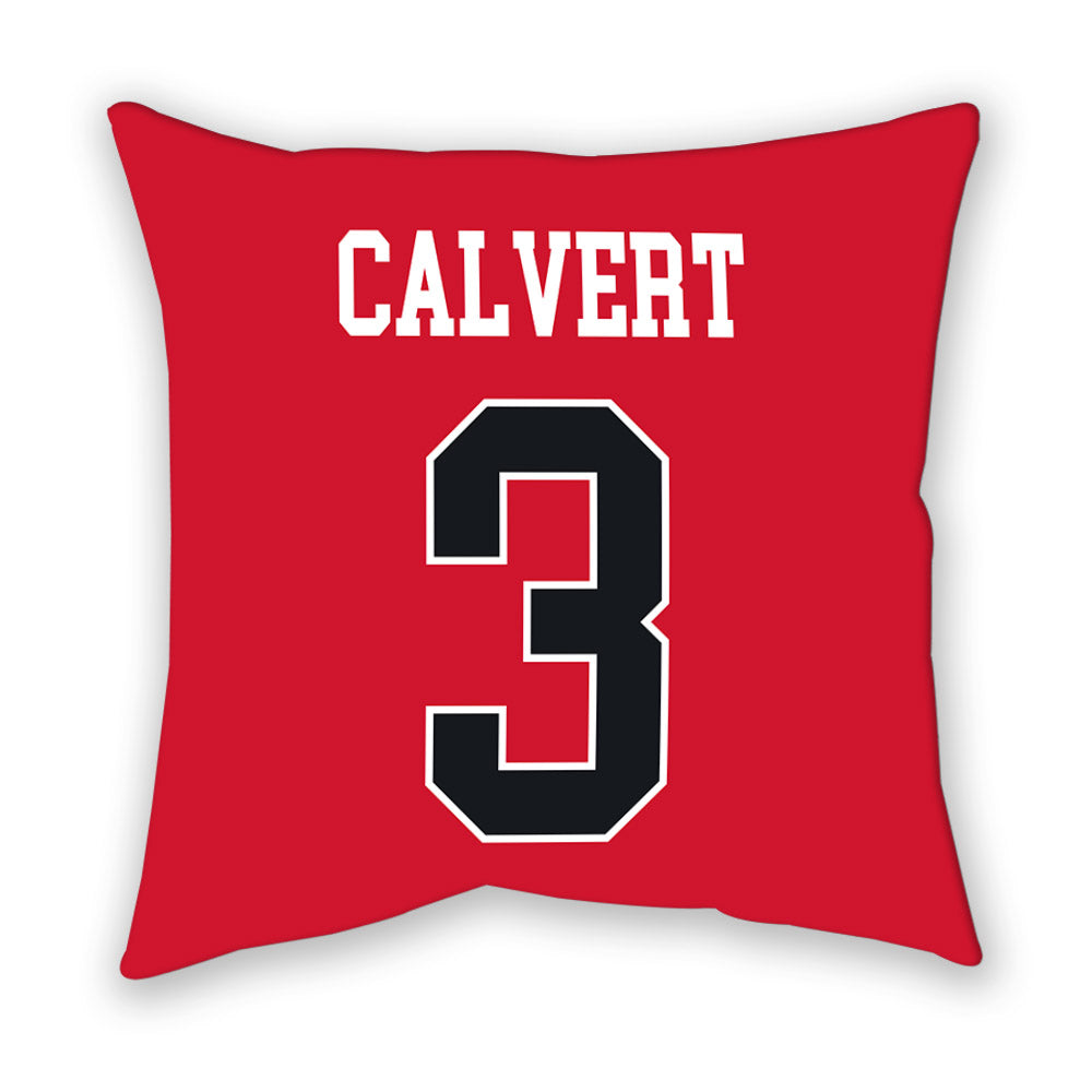 Rutgers - NCAA Women's Soccer : Lilia Calvert - Pillow-1