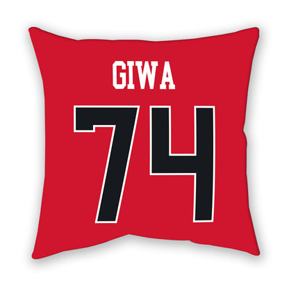 Rutgers - NCAA Football : Moshood Giwa - Pillow-1