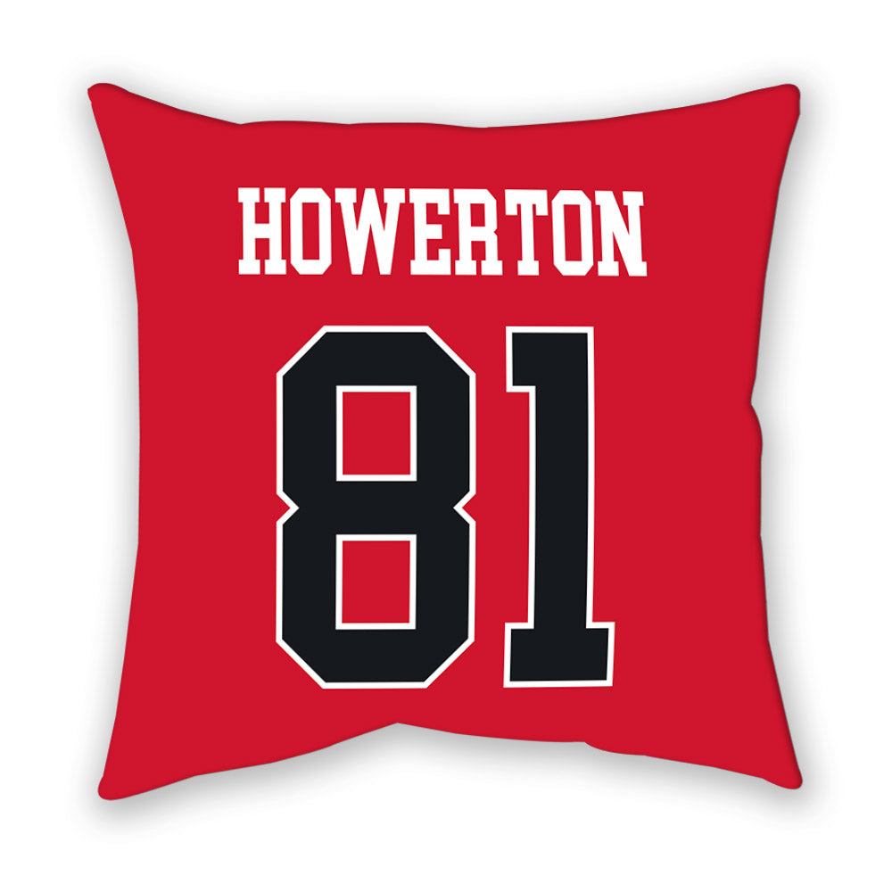 Rutgers - NCAA Football : DJ Howerton - Pillow-1