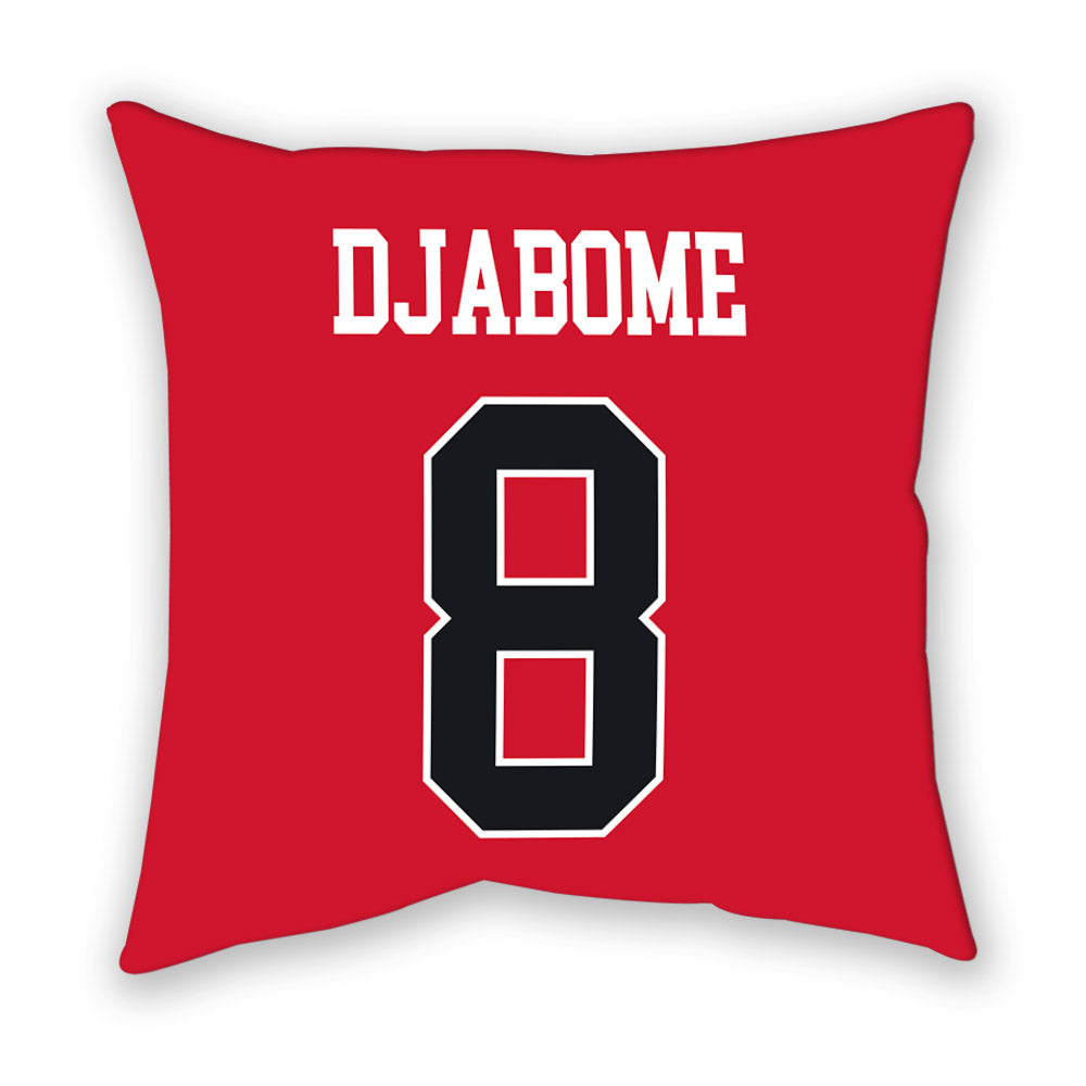 Rutgers - NCAA Football : Dariel Djabome - Pillow-1