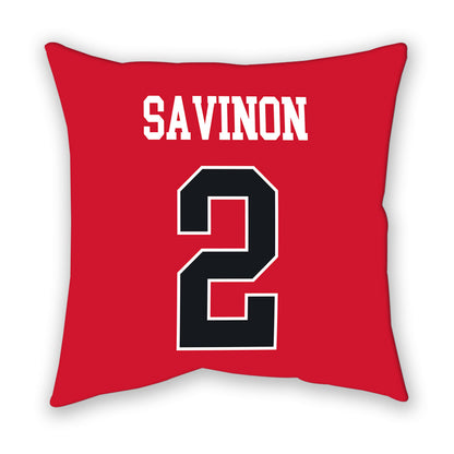 Rutgers - NCAA Baseball : Jordan Savinon - Pillow-1
