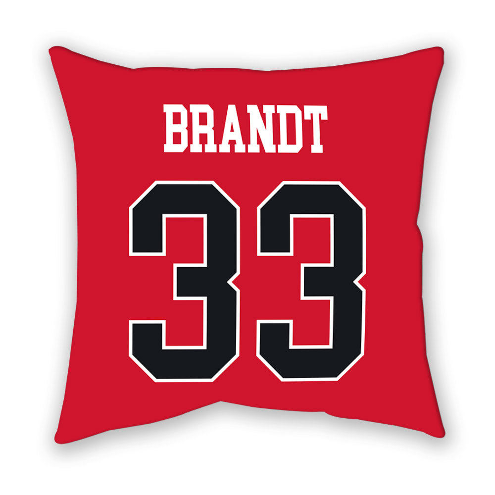 Rutgers - NCAA Women's Basketball : Kennedy Brandt - Pillow-1