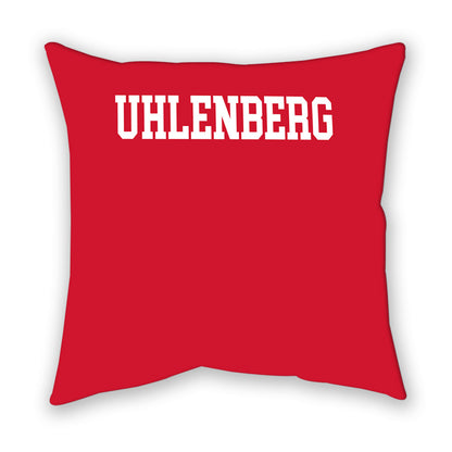Rutgers - NCAA Women's Gymnastics : Donna Uhlenberg - Pillow-1