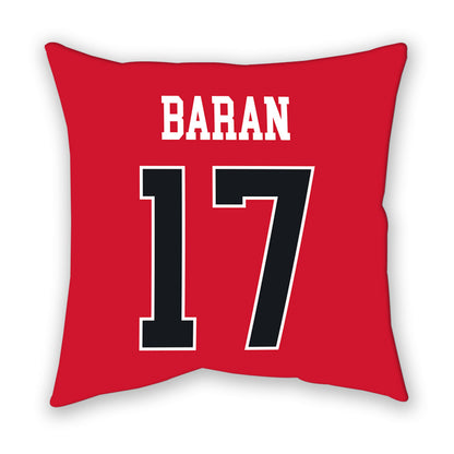 Rutgers - NCAA Women's Soccer : Ashley Baran - Pillow-1
