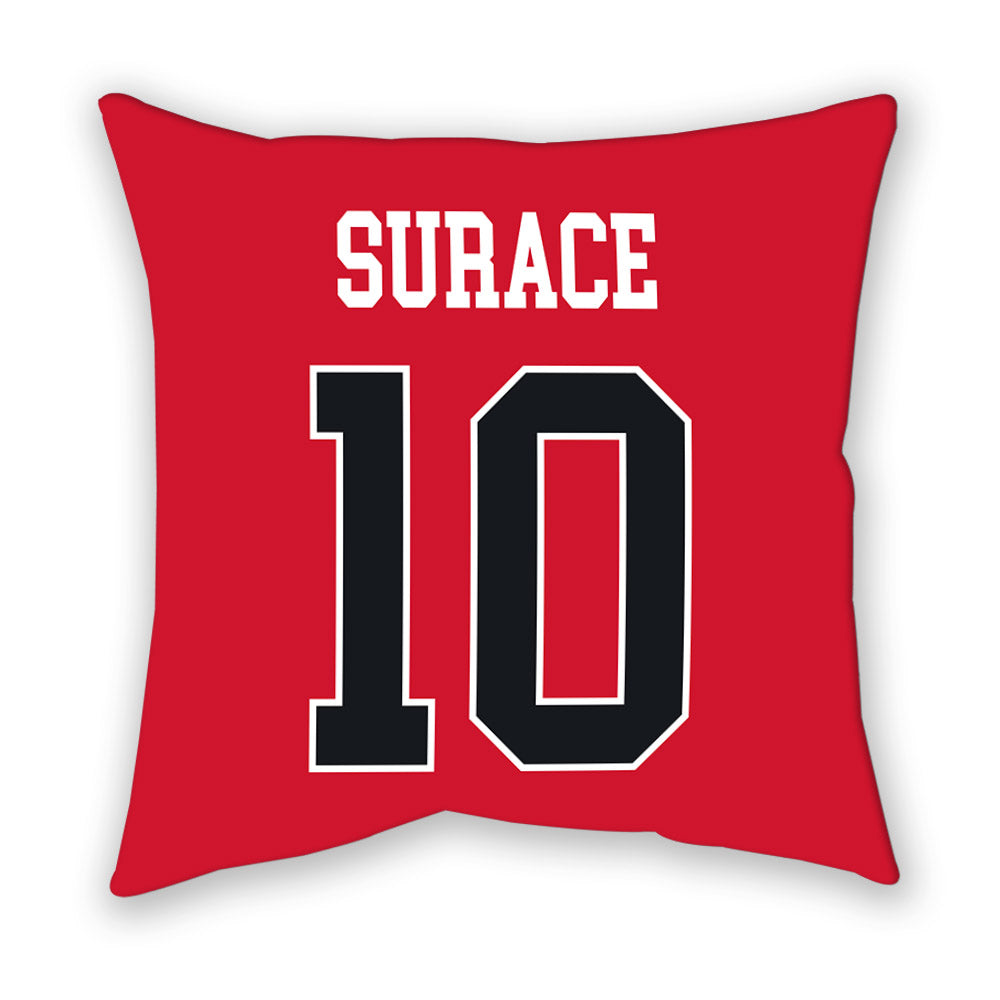Rutgers - NCAA Football : AJ Surace - Pillow-1