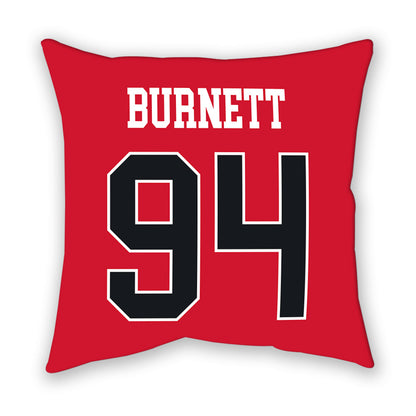 Rutgers - NCAA Football : Jdan Burnett - Pillow-1