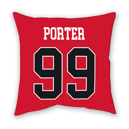 Rutgers - NCAA Football : Rondarius Porter - Pillow-1