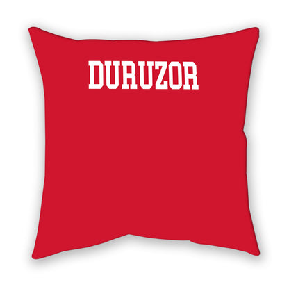 Rutgers - NCAA Women's Track & Field : Success Duruzor - Pillow-1