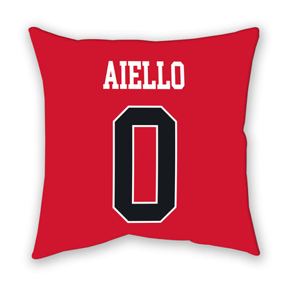 Rutgers - NCAA Men's Lacrosse : Jj Aiello - Pillow-1