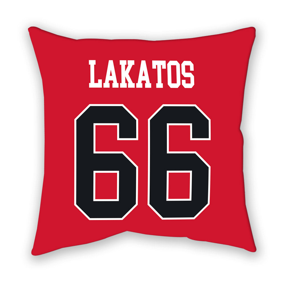 Rutgers - NCAA Football : Joseph Lakatos - Pillow-1