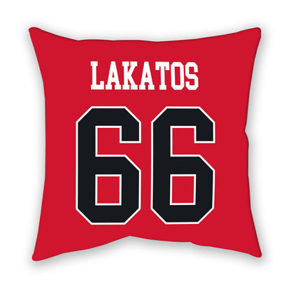 Rutgers - NCAA Football : Joseph Lakatos - Pillow-1