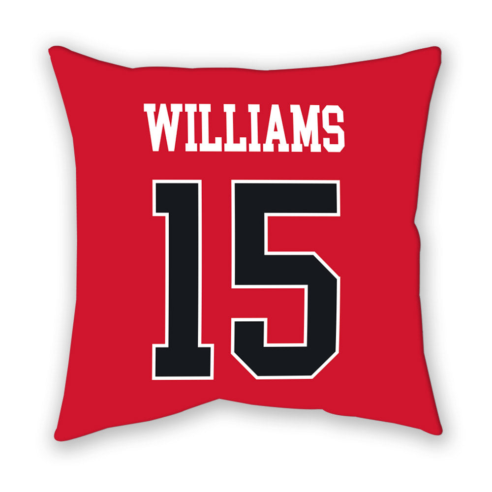 Rutgers - NCAA Football : Zilan Williams - Pillow-1