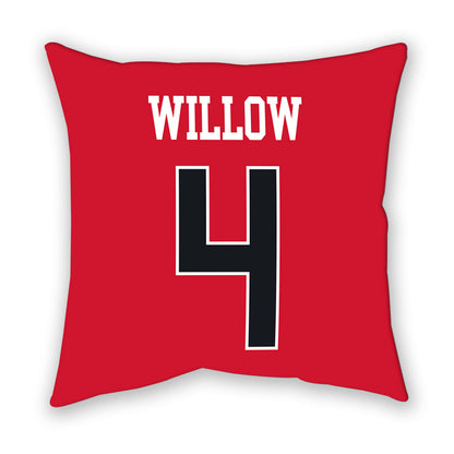 Rutgers - NCAA Women's Volleyball : Karis Willow - Pillow-1