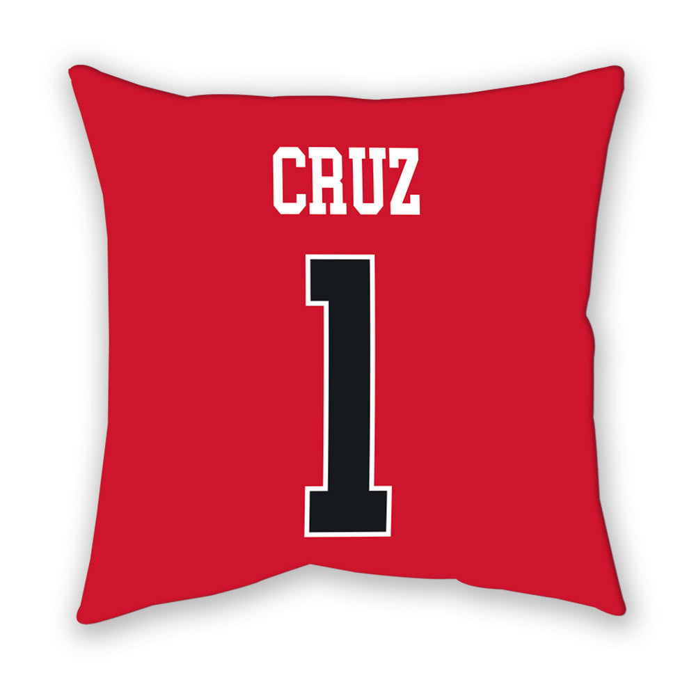 Rutgers - NCAA Baseball : Matthew Cruz - Pillow-1