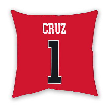 Rutgers - NCAA Baseball : Matthew Cruz - Pillow-1