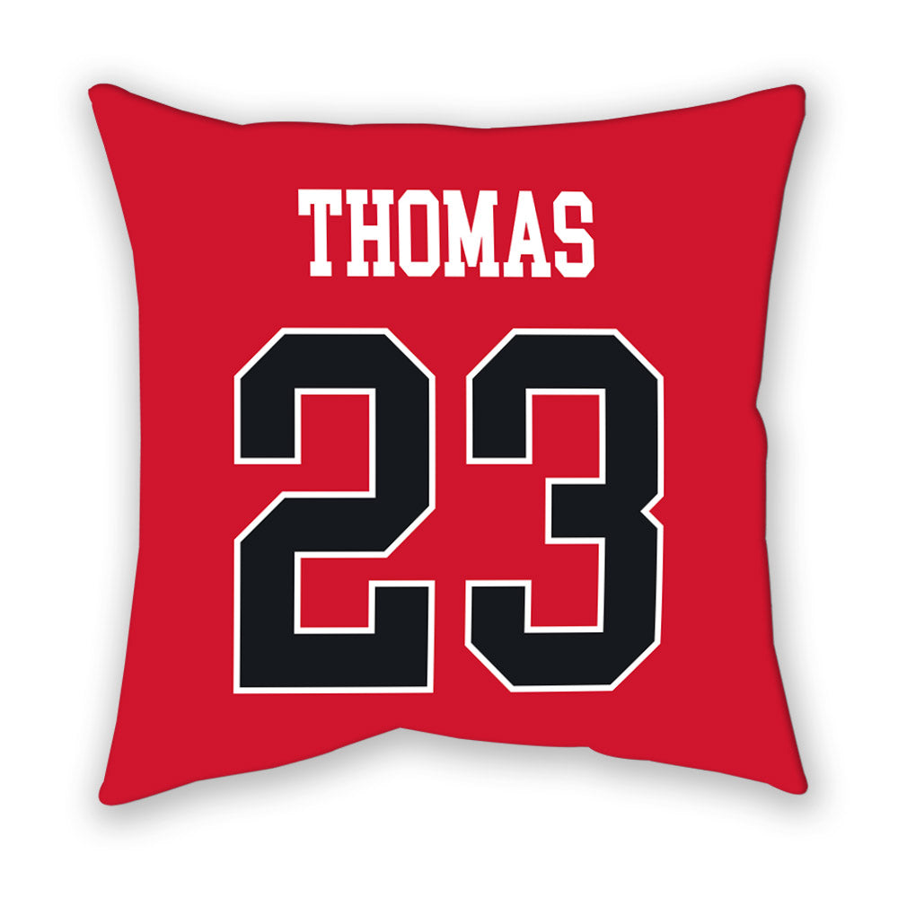 Rutgers - NCAA Women's Lacrosse : Charlee Thomas - Pillow-1