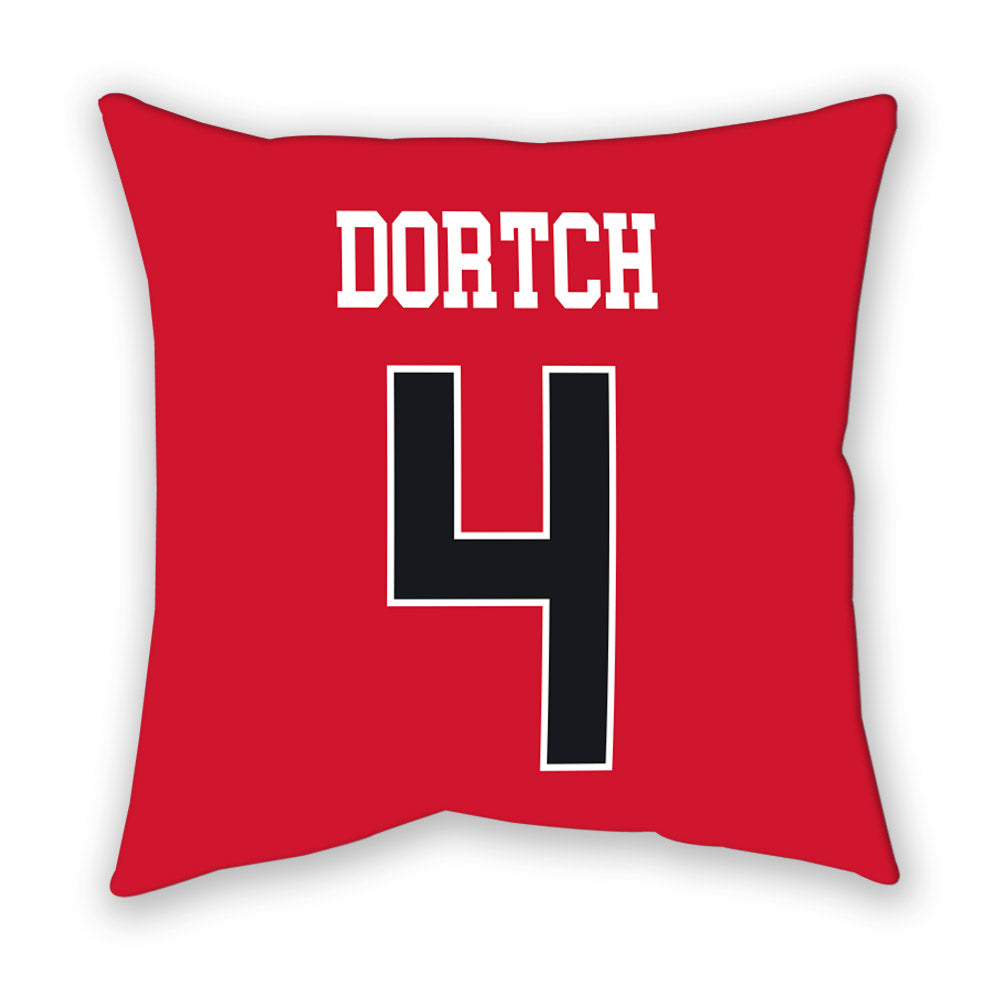 Rutgers - NCAA Men's Basketball : Bryce Dortch - Pillow-1
