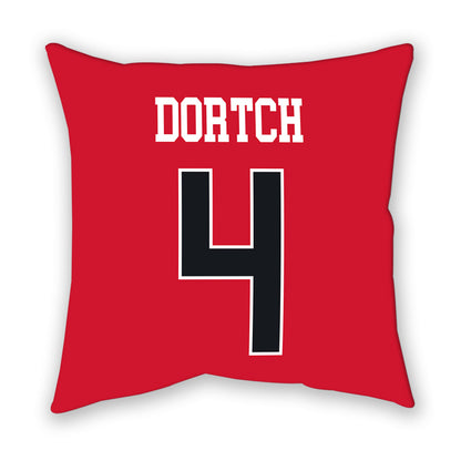 Rutgers - NCAA Men's Basketball : Bryce Dortch - Pillow-1