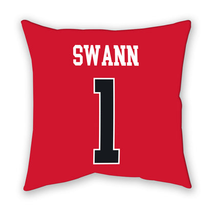 Rutgers - NCAA Women's Basketball : Lauryn Swann - Pillow-1
