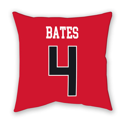 Rutgers - NCAA Women's Basketball : Antonia Bates - Pillow-1