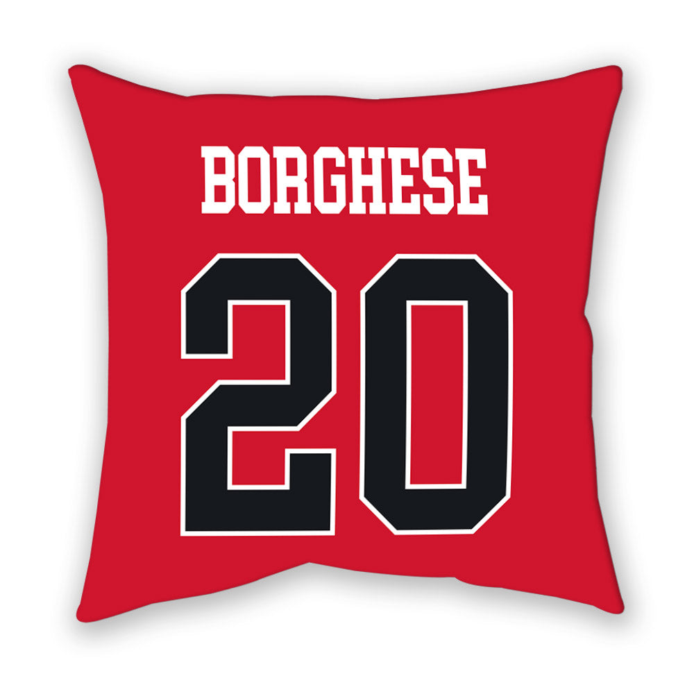Rutgers - NCAA Baseball : Vincent Borghese - Pillow-1