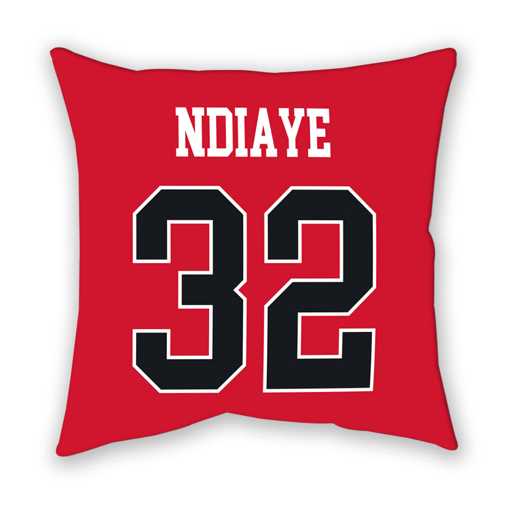 Rutgers - NCAA Women's Basketball : Yaya Ndiaye - Pillow-1