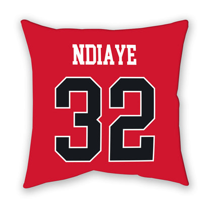 Rutgers - NCAA Women's Basketball : Yaya Ndiaye - Pillow-1