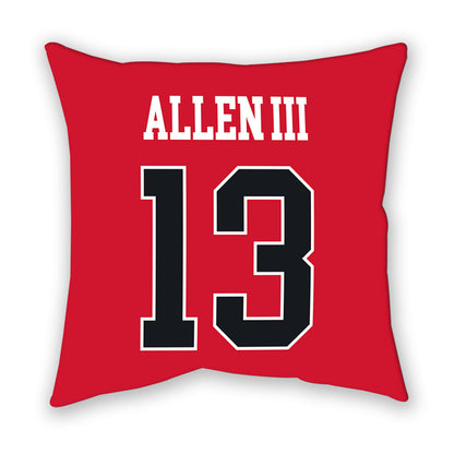 Rutgers - NCAA Football : Vernon Allen III - Pillow-1