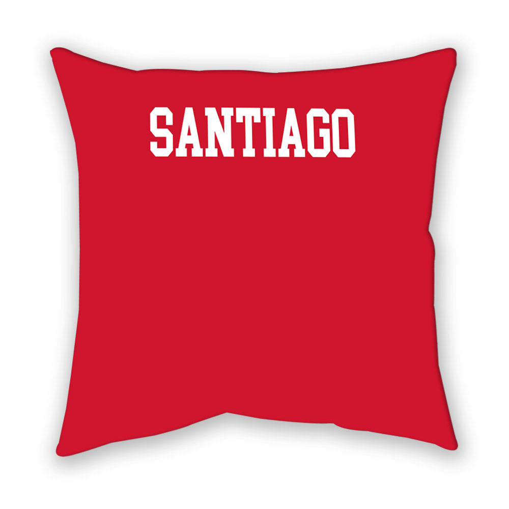 Rutgers - NCAA Men's Track & Field : Jaylin Santiago - Pillow-1
