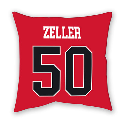 Rutgers - NCAA Men's Lacrosse : Colin Zeller - Pillow-1