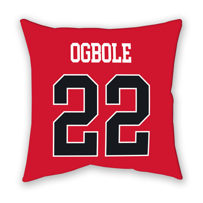 Rutgers - NCAA Men's Basketball : Emannuel Ogbole - Pillow-1