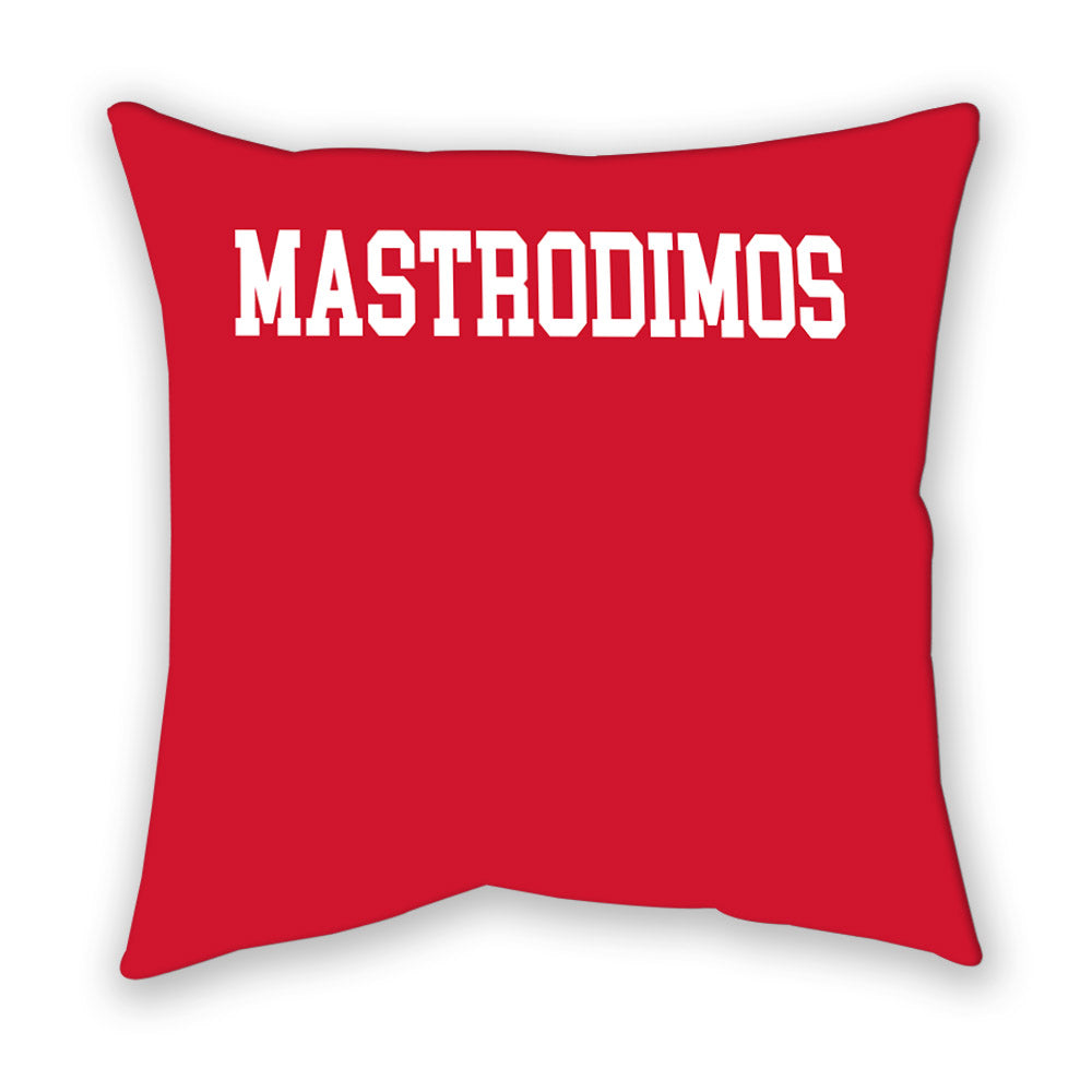 Rutgers - NCAA Men's Soccer : Zachary Mastrodimos - Pillow-1