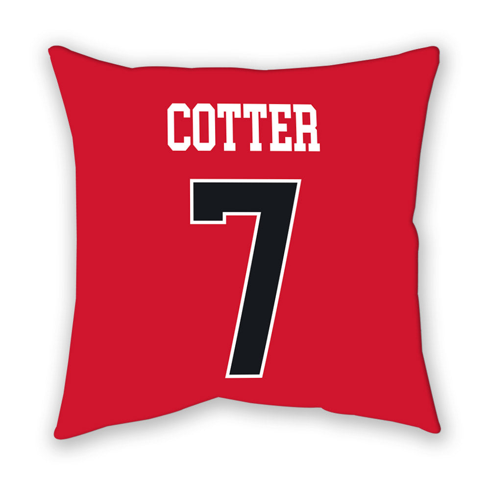 Rutgers - NCAA Women's Soccer : Kennedi Cotter - Pillow-1
