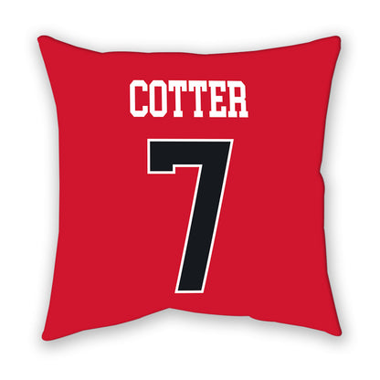 Rutgers - NCAA Women's Soccer : Kennedi Cotter - Pillow-1