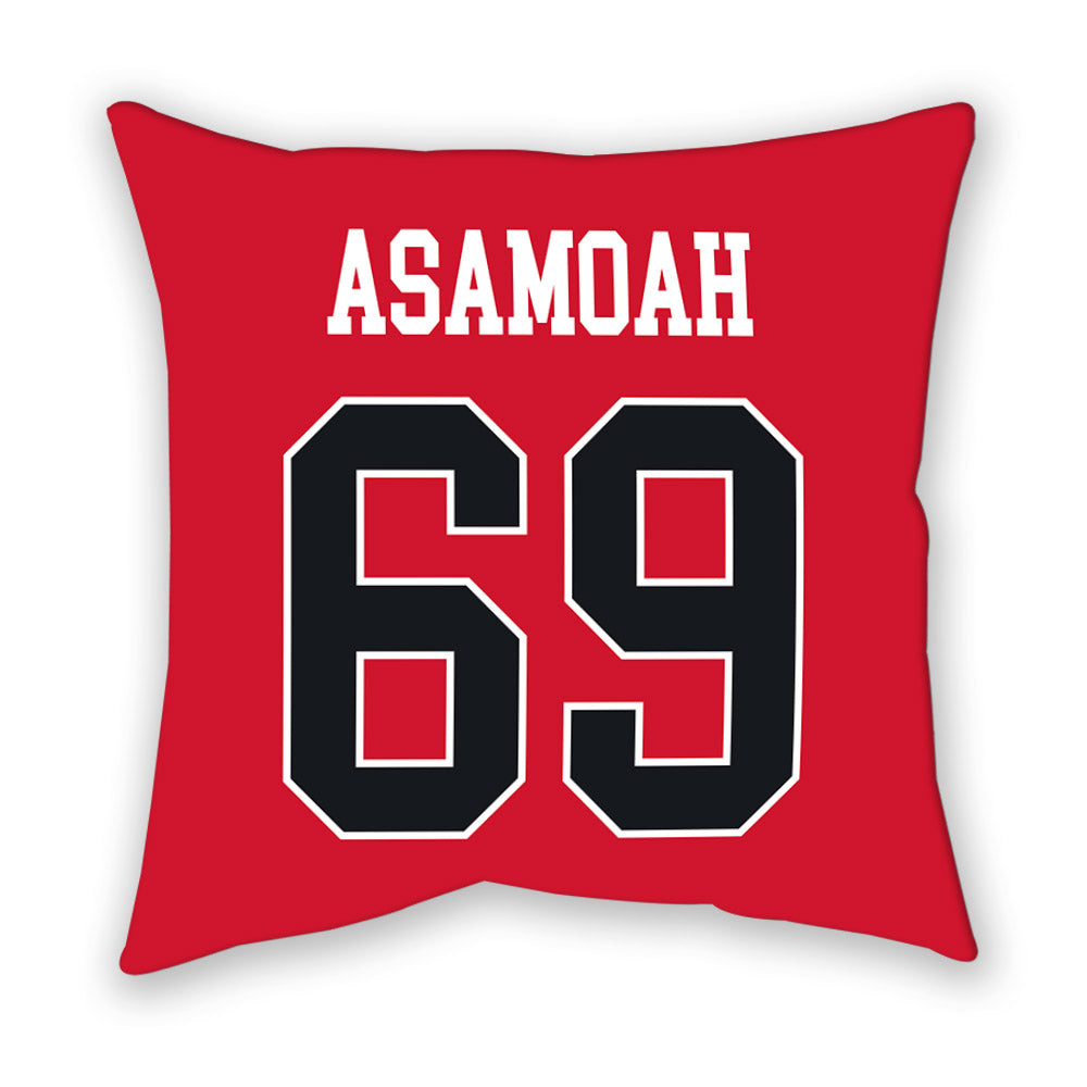 Rutgers - NCAA Football : Kwabena Asamoah - Pillow-1