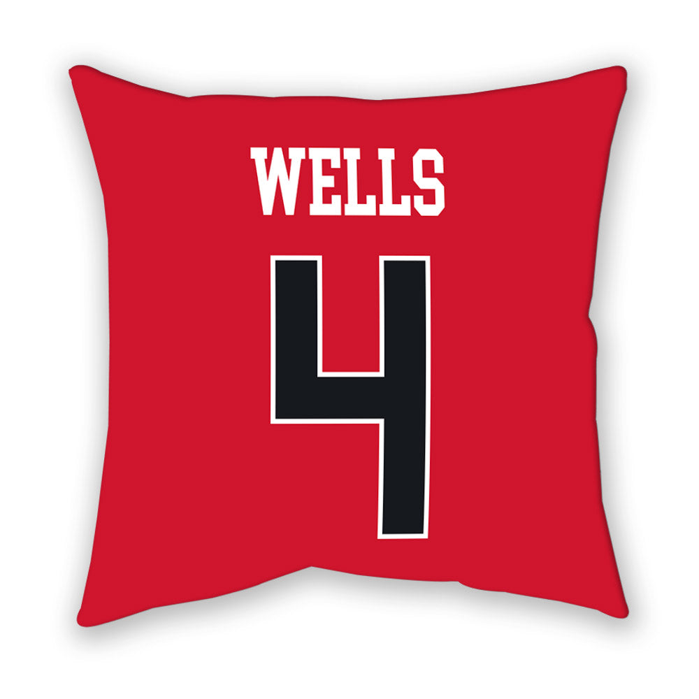 Rutgers - NCAA Baseball : Trey Wells - Pillow-1
