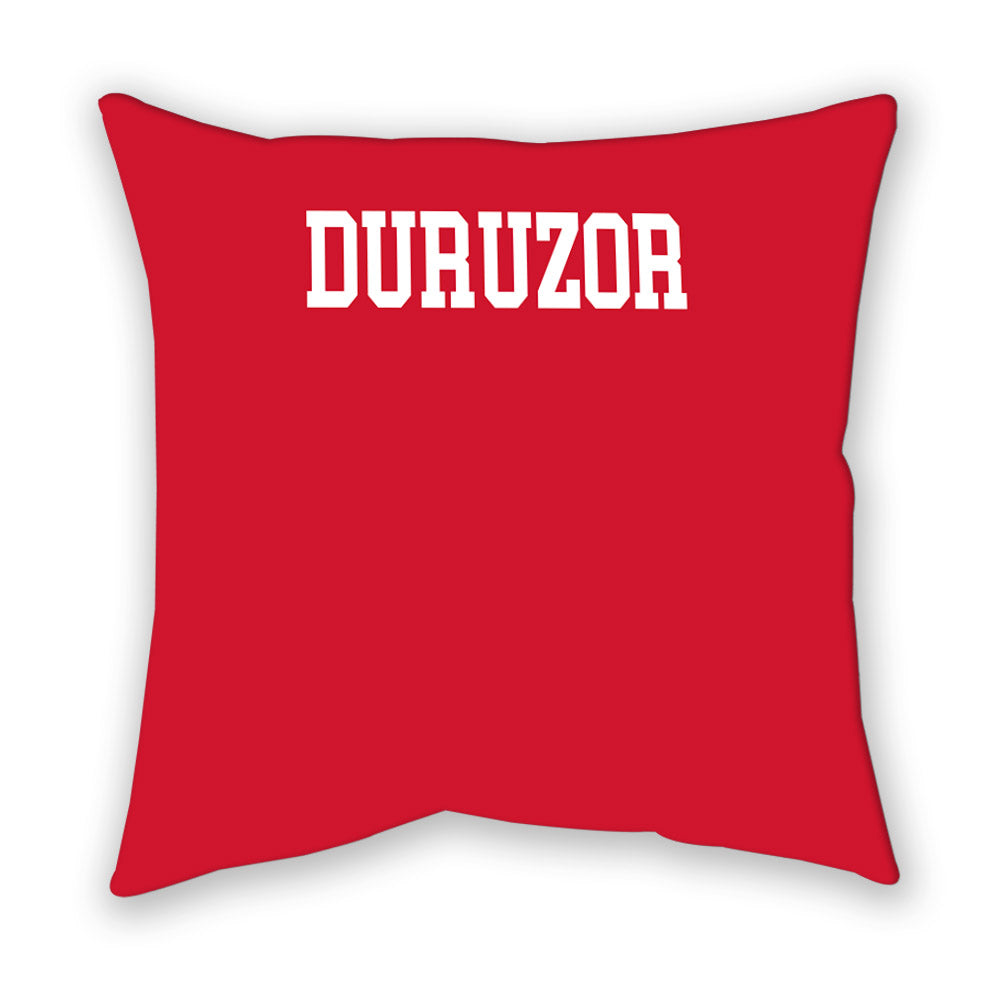 Rutgers - NCAA Women's Cross Country : Success Duruzor - Pillow-1