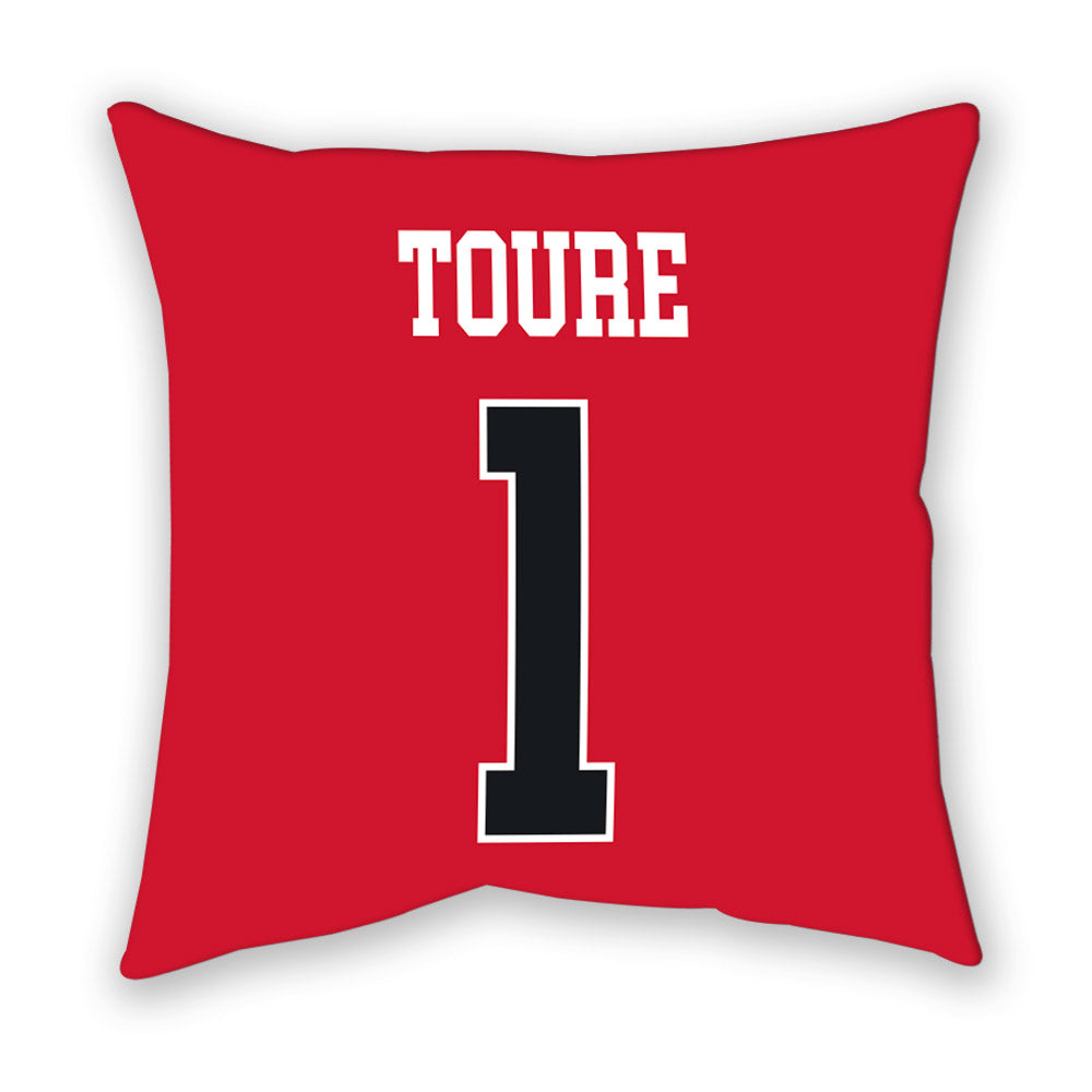 Rutgers - NCAA Football : Famah Toure - Pillow-1