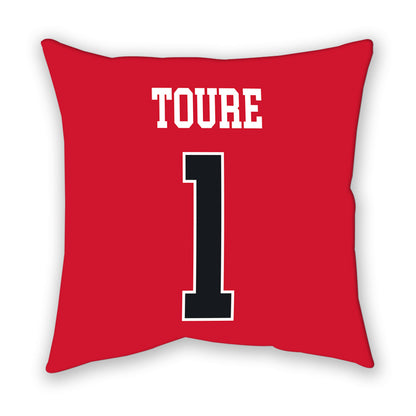 Rutgers - NCAA Football : Famah Toure - Pillow-1